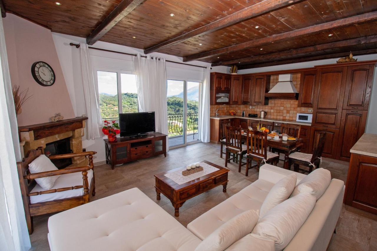 Mylos House With Sea View Lixúri Exterior foto